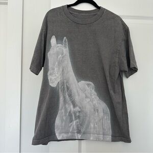 Beyonce Renaissance World Tour (L) No Skips Gray Horse T-Shirt Merchandise Merch